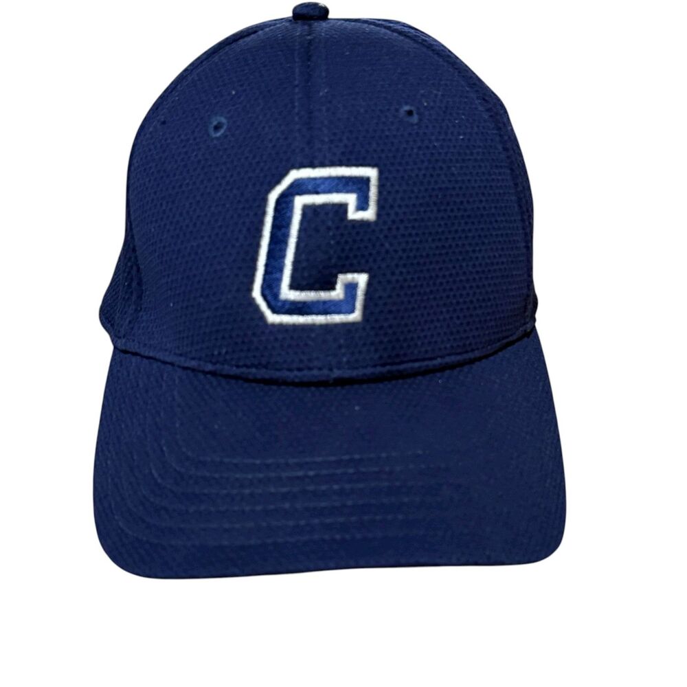 Under Armour Royal Blue Side Logo Baseball Cap Wicking Stretch Hat Colorado
